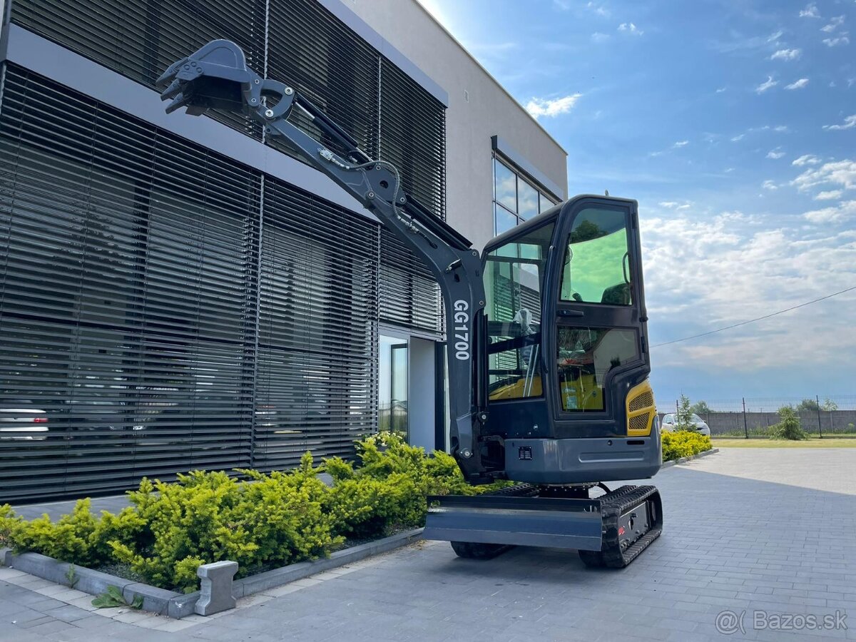 Minibáger GG1700CAB Koncoročná AKCIA + Dovoz GRÁTIS - 5