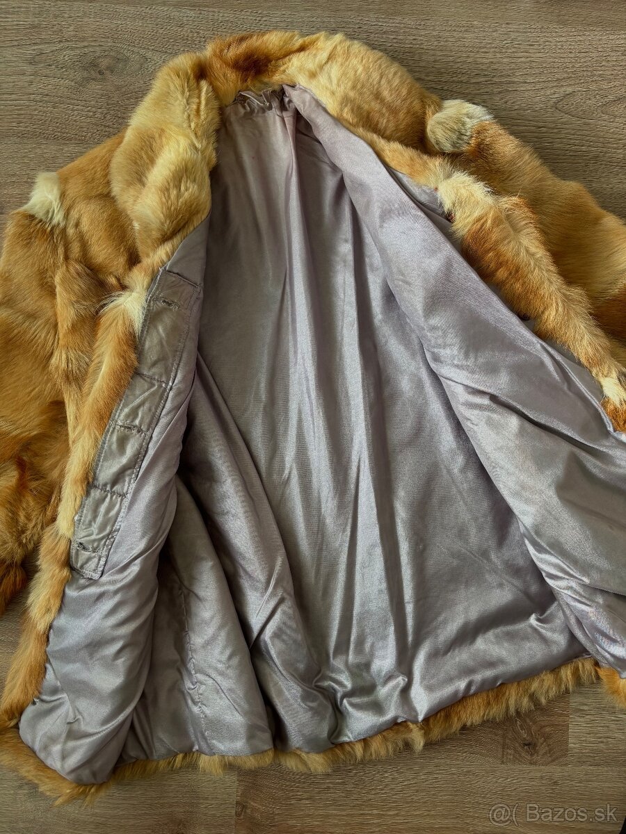 Vintage kabát z pravej kožušiny - 5