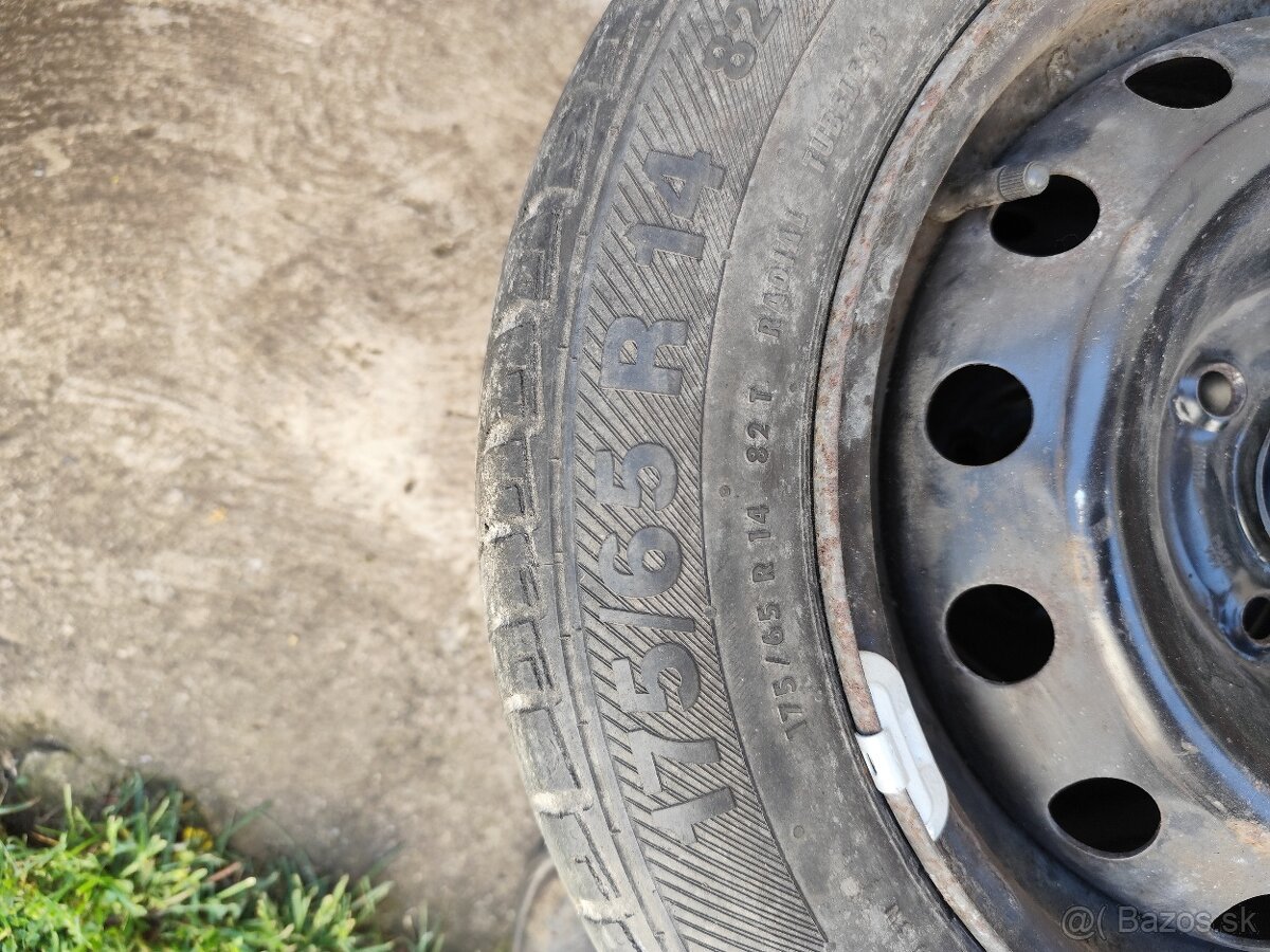 Peugeot 206 – 175/65 R14 T + plecháče - 5