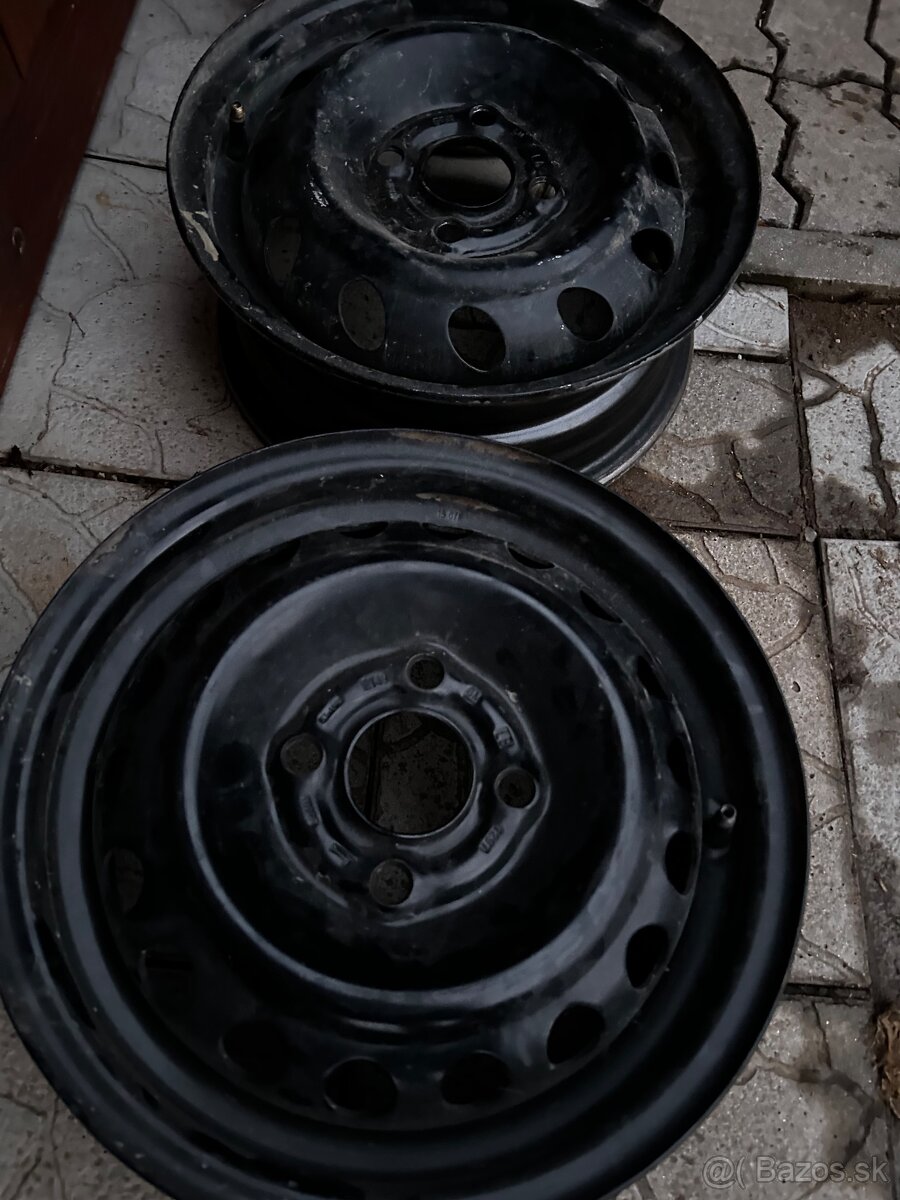 Plechové disky 4x100 r13 - 5