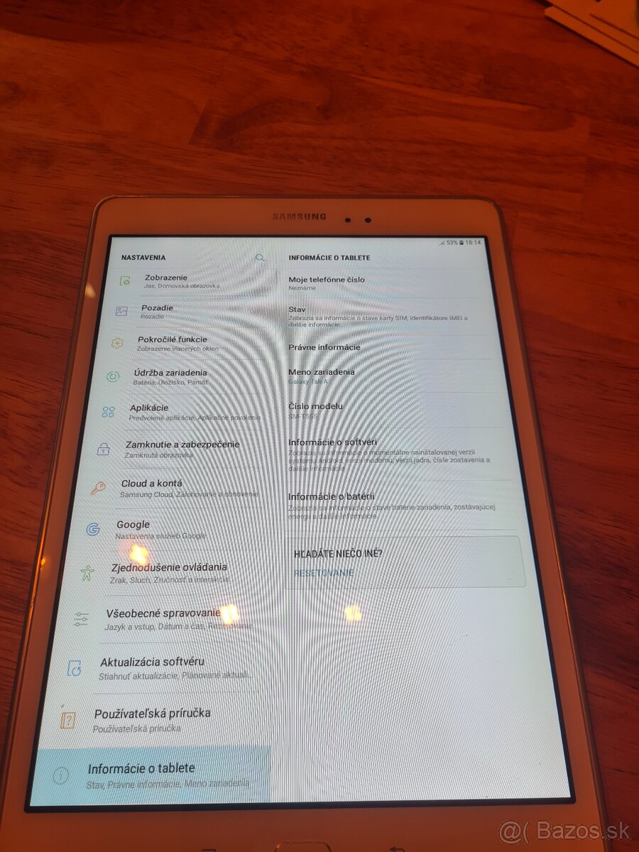 Samsung Tablet Galaxy A, 9.7 - 5