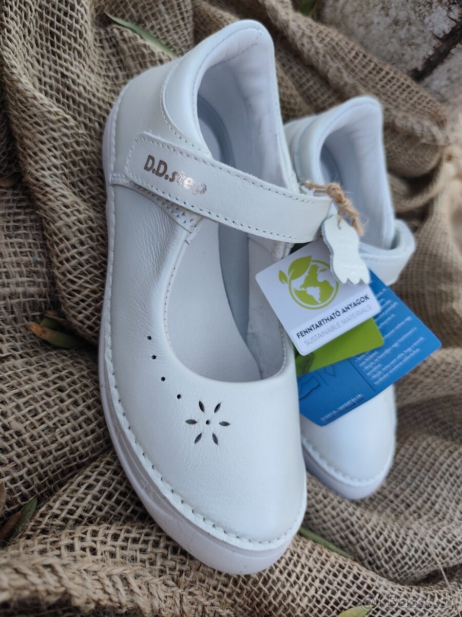 Predám nové detské kožené balerínky D.D.Step. - 5