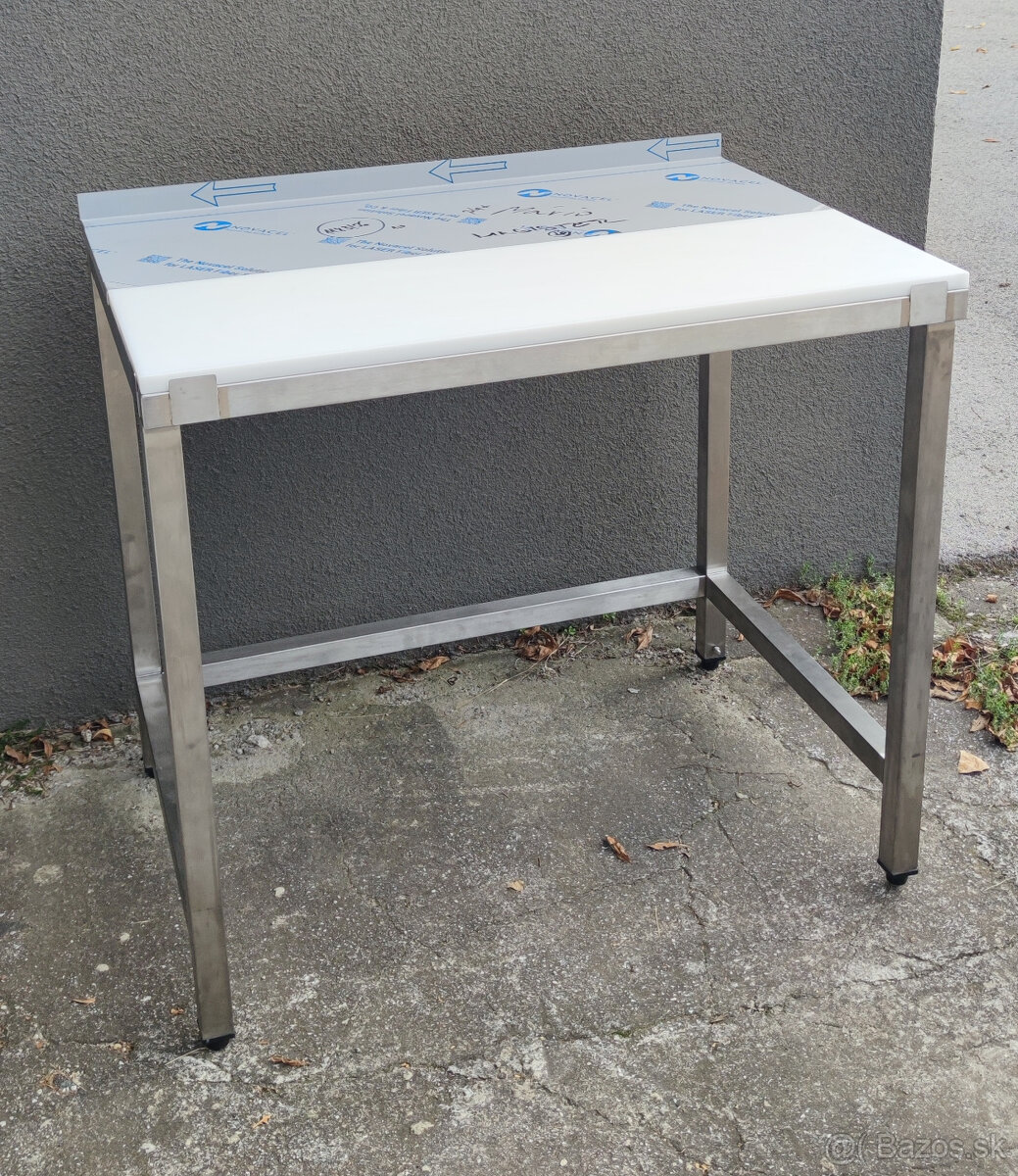 Pracovné stoly, nerezové, kuchynské, gastro, antikorové - 5