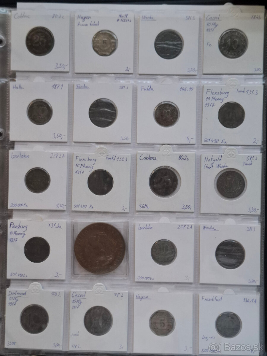 Nemecke nudzove mince - notgeld - 5