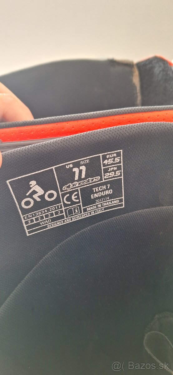 Predám alpinestars čižmy - 5