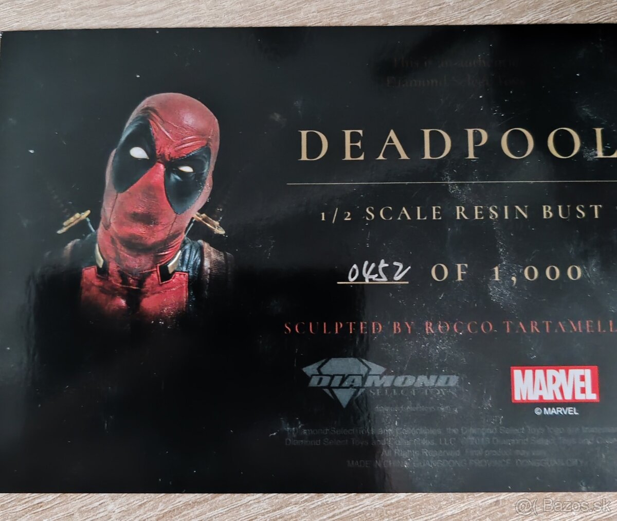 Predám zberatelskú figúrku,bustu Deadpool - 5