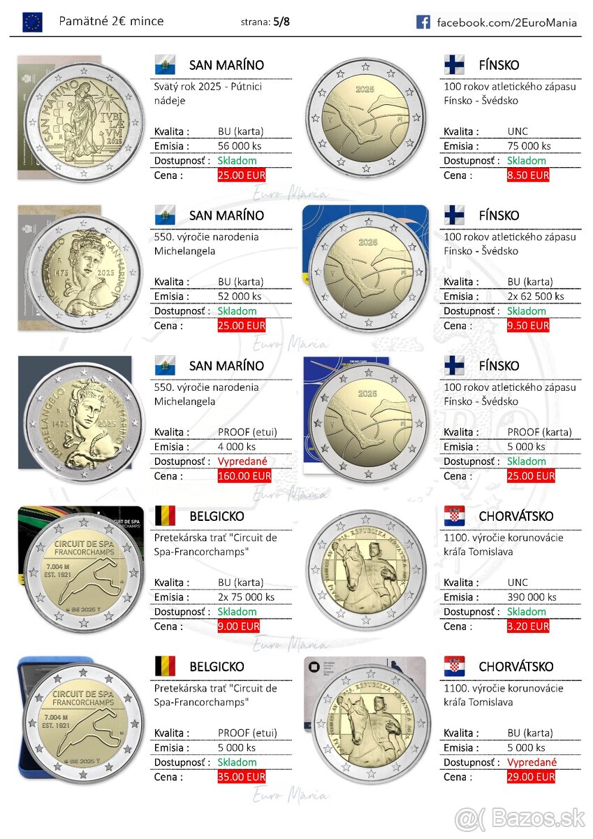 2 euro mince 2025 (aktualizované 30.10.) - 5
