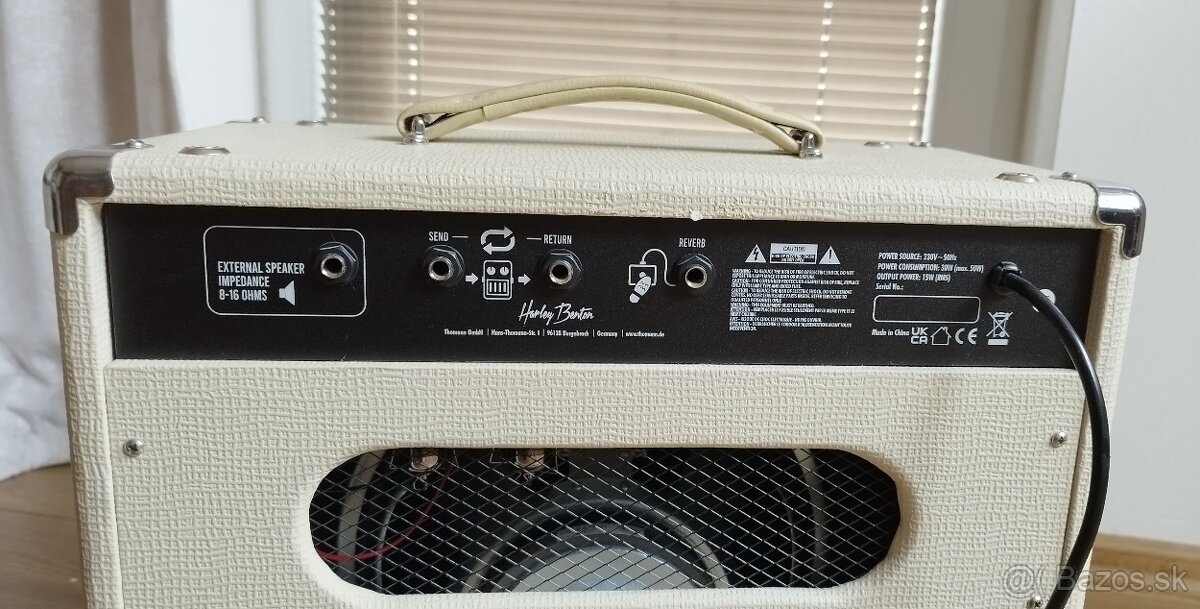 Harley Benton Tube15 - lampové kombo - 5