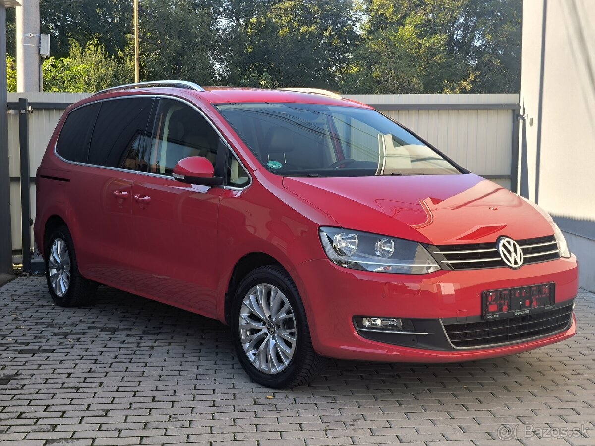 VW SHARAN 2.0TDi DSG | HIGHLINE | ŤAŽNÉ | ALCANTARA | KESSY - 5