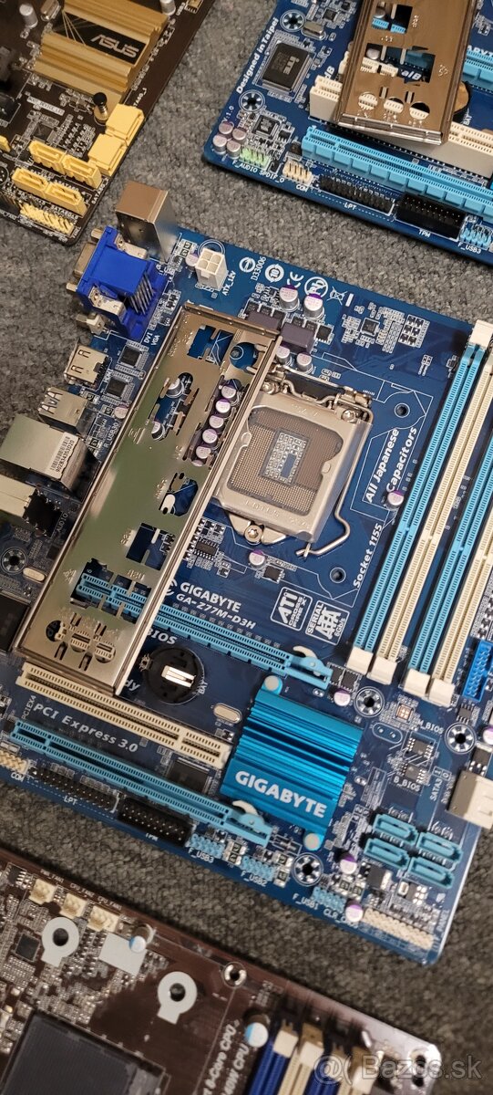 Predám nefunkcne dosky 1155, 1150, am3+ - 5
