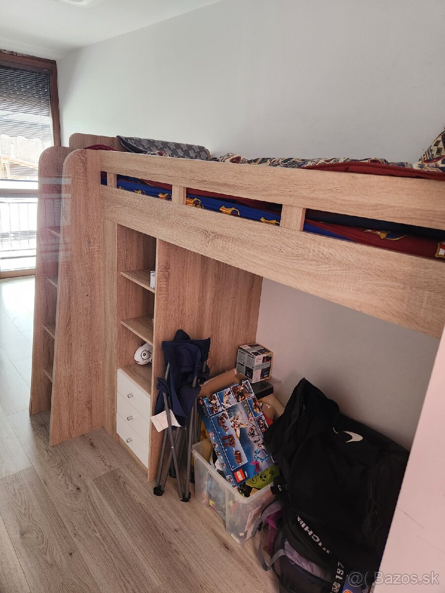 Vyvýšena posteĺ 90/200 - 5