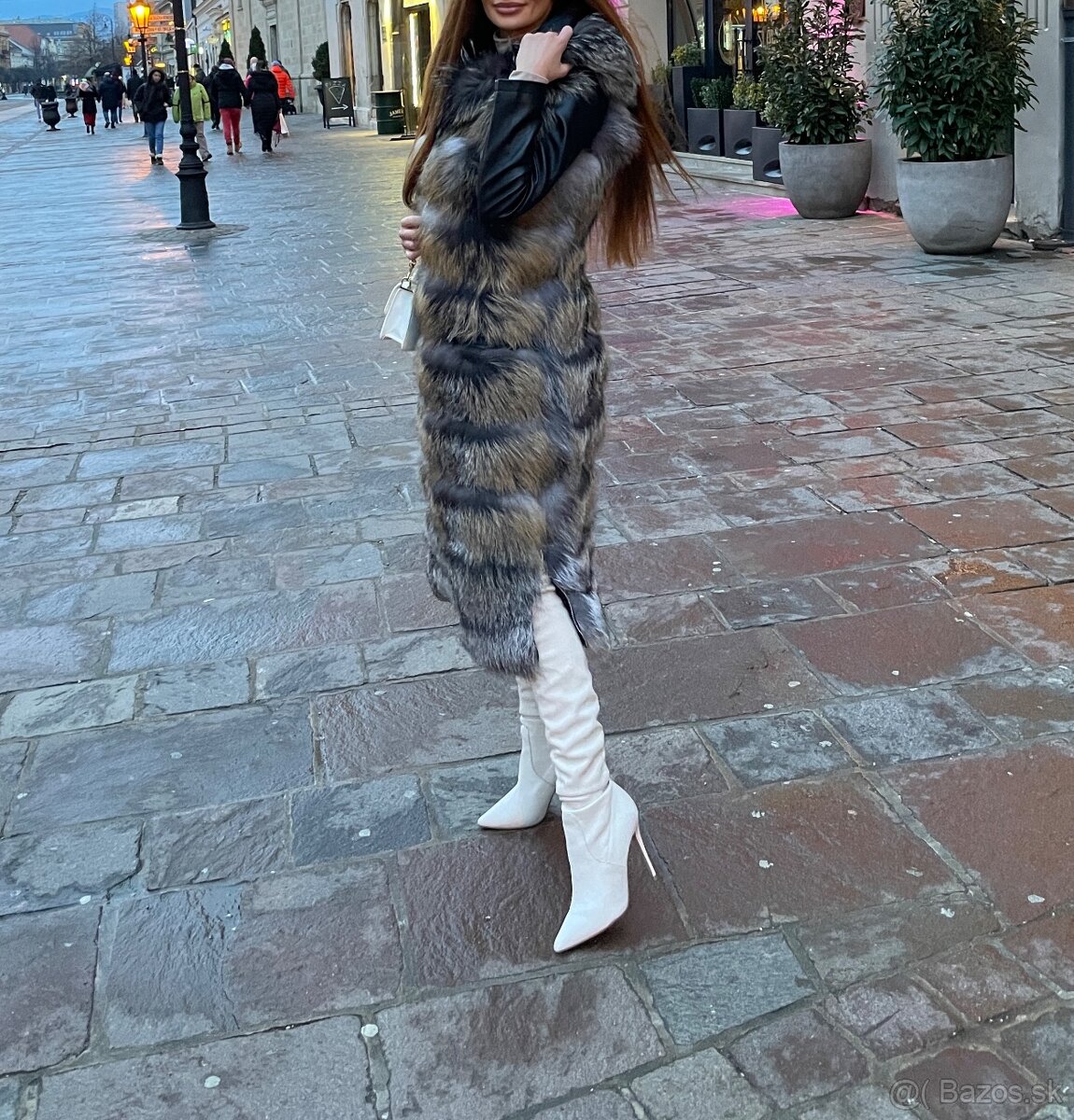 Kožušinová vesta z líšky pravej - 5