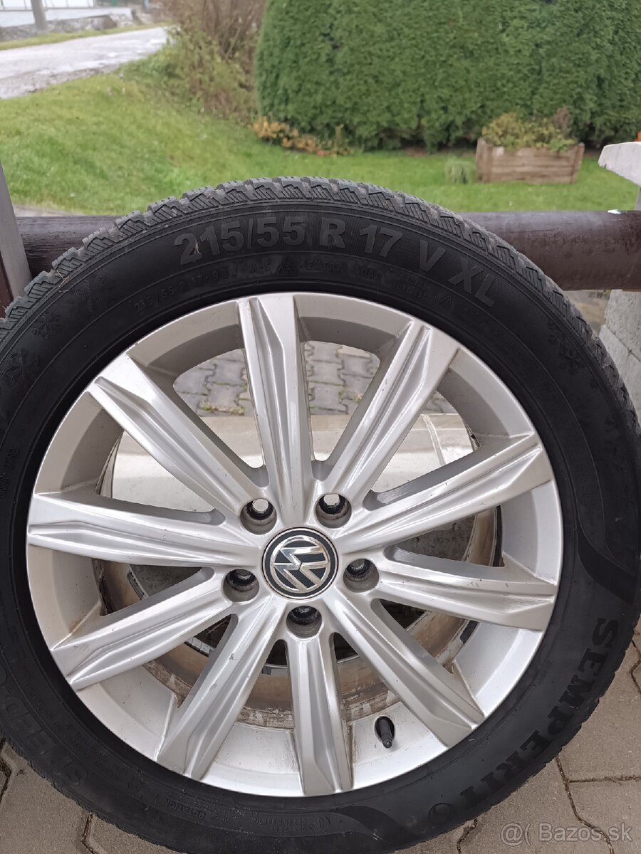 Hliníkové disky R17 VW Touran - 5
