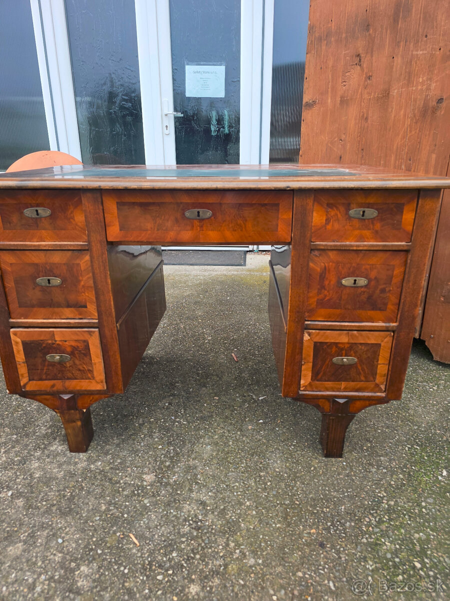 Starožitný písací stôl - 5