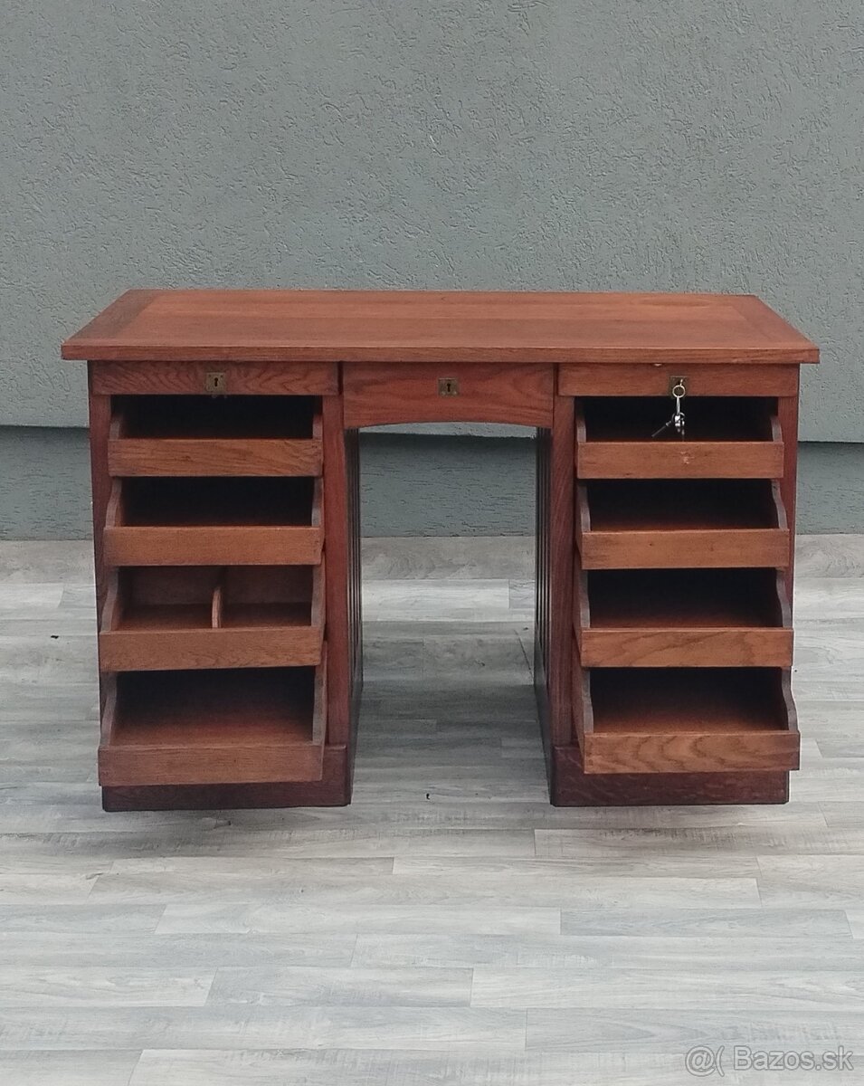 Stôl písací roletový. - 5