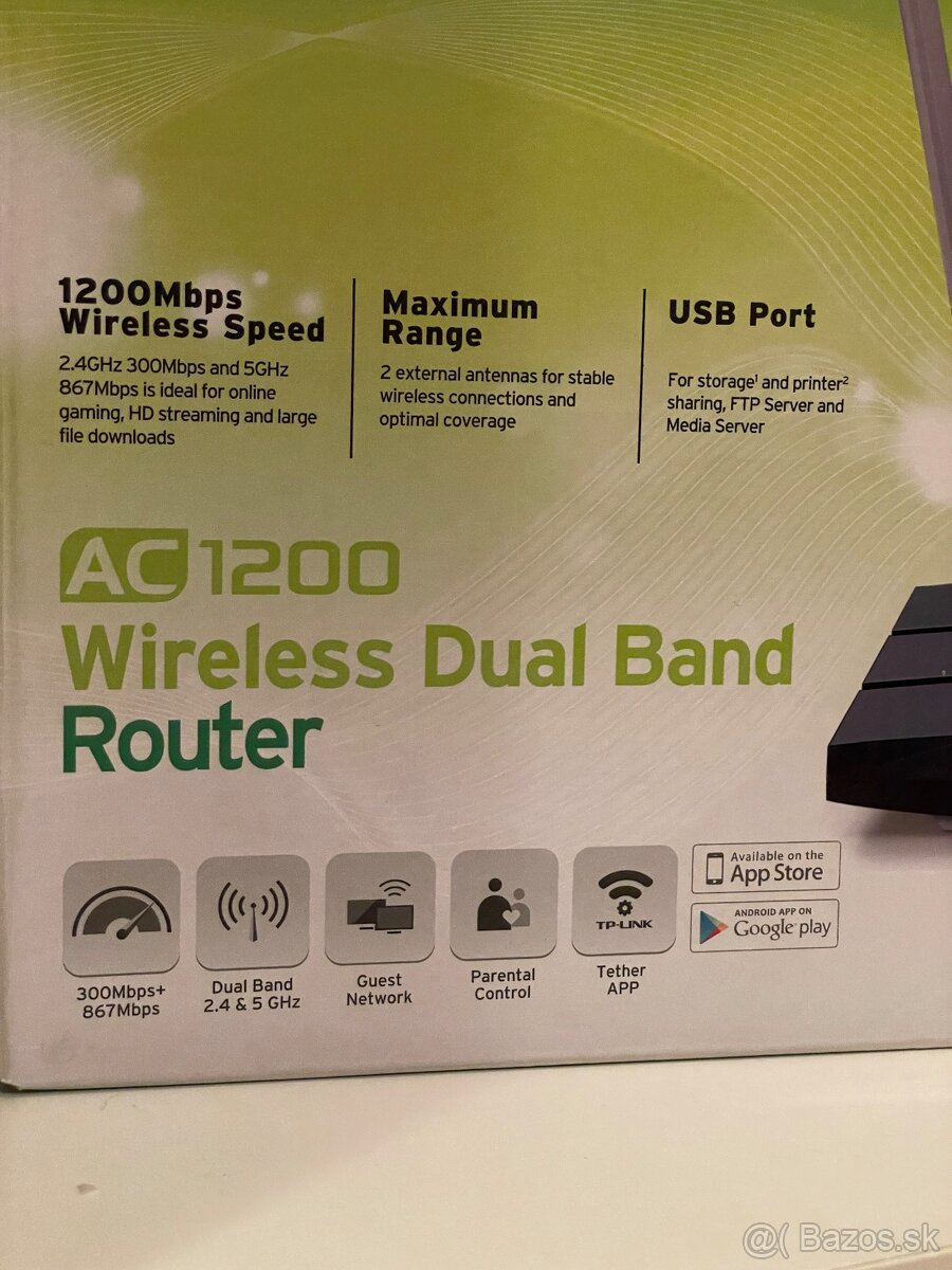 TP-LINK Archer C50 AC1200 v1 WiFi Router - 5