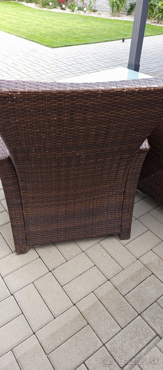 Sedenie z umelého ratanu - 5