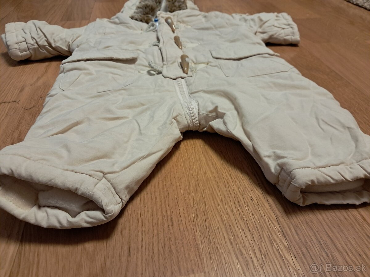 Zimný overal - béžový 62 - 5