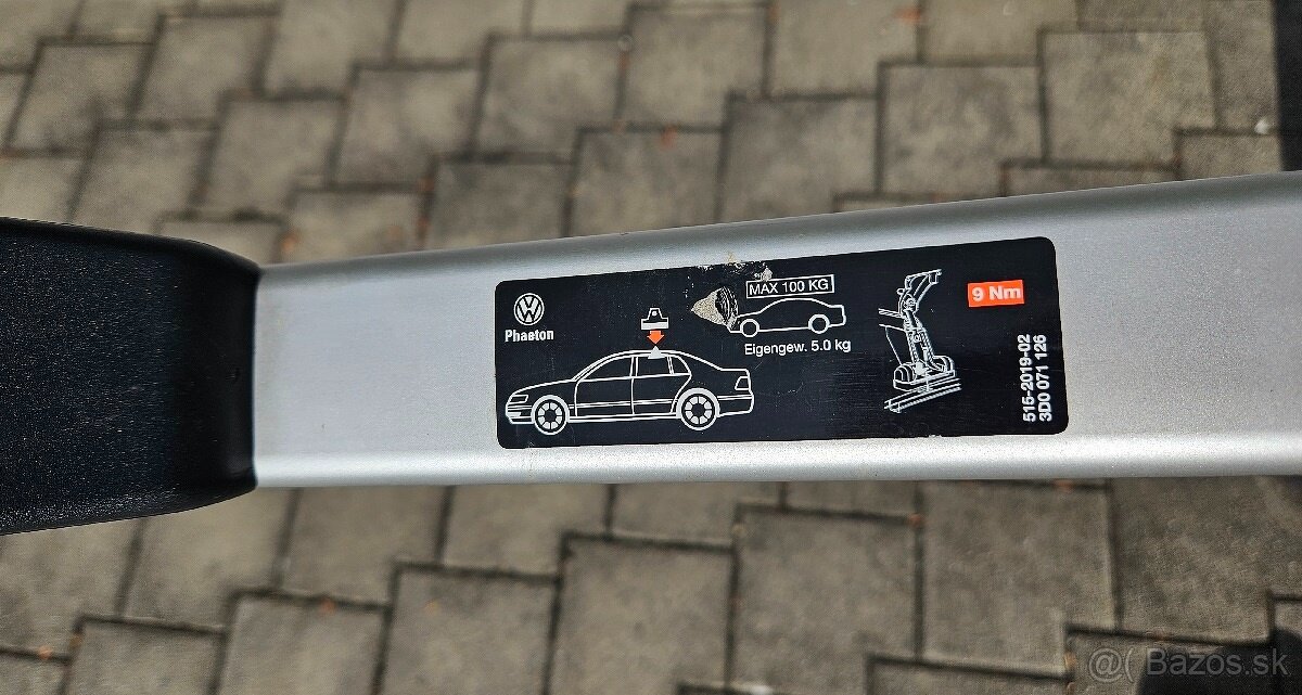 Originálny strešný nosič VW Phaeton 3D0071126 - 5