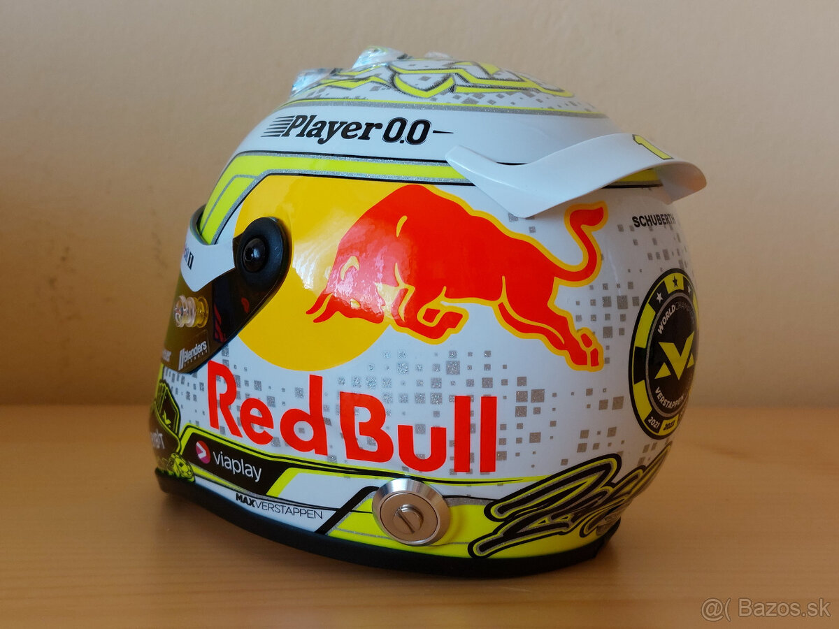 Max Verstappen 2023 Red Bull VC Las Vegas F1 prilba 1:2 - 5