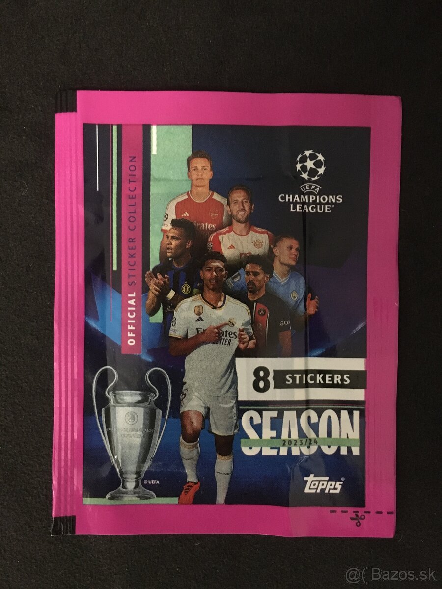 Samolepky, kartičky a albumy fotbalistov Panini, Topps - 5