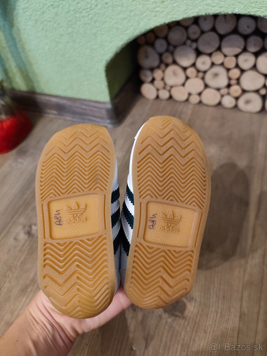 č.22 Nové detské botasky Adidas biele - 5