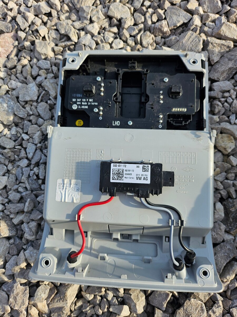 Stropné osvetlenie Octavia 3, Golf 7 - 5