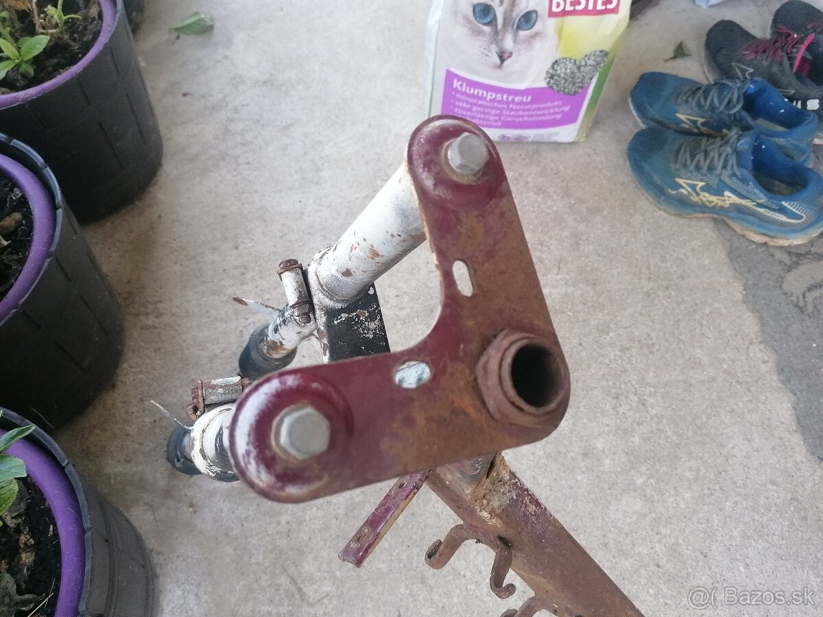 Predám rám s vidlicami na Jawa 20, 21, 05 pionier - 5