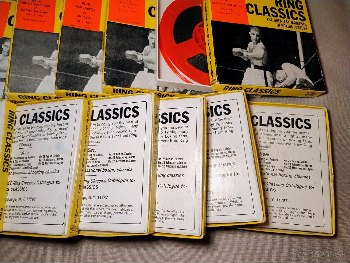 8mm filmy Box - Ring Classics - Muhammad Ali, Joe Frazier - 5