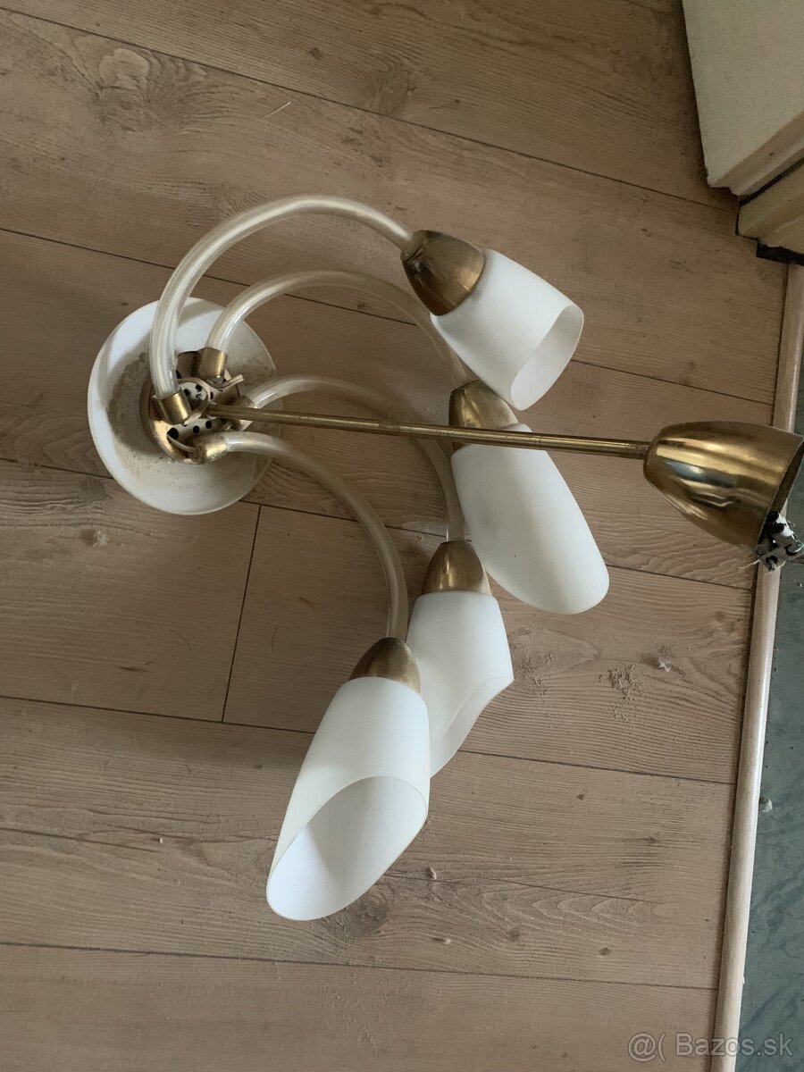 retro svietidla, lustre - 5