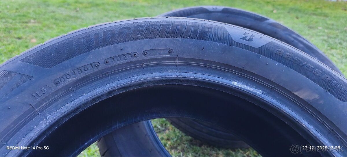 Letné pneumatiky 225 / 55 r18 - 5
