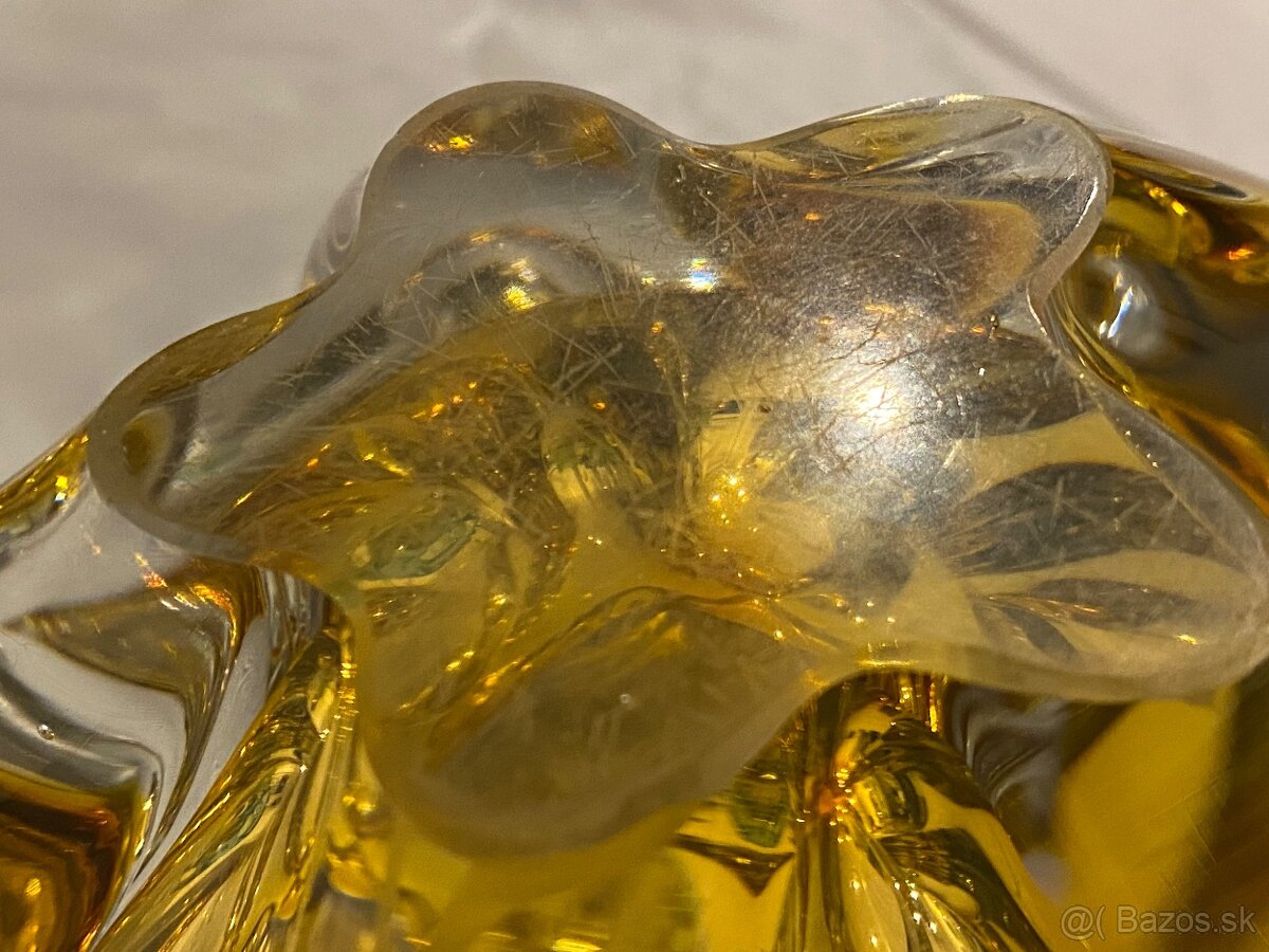 Retro misky z hutného skla - 5