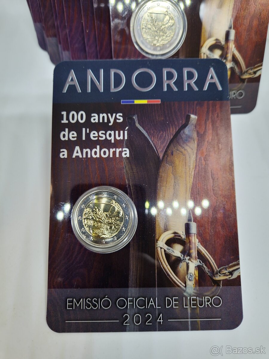 2eur.sk - pamätné 2€ euro Andorra - Proof + BU - 5