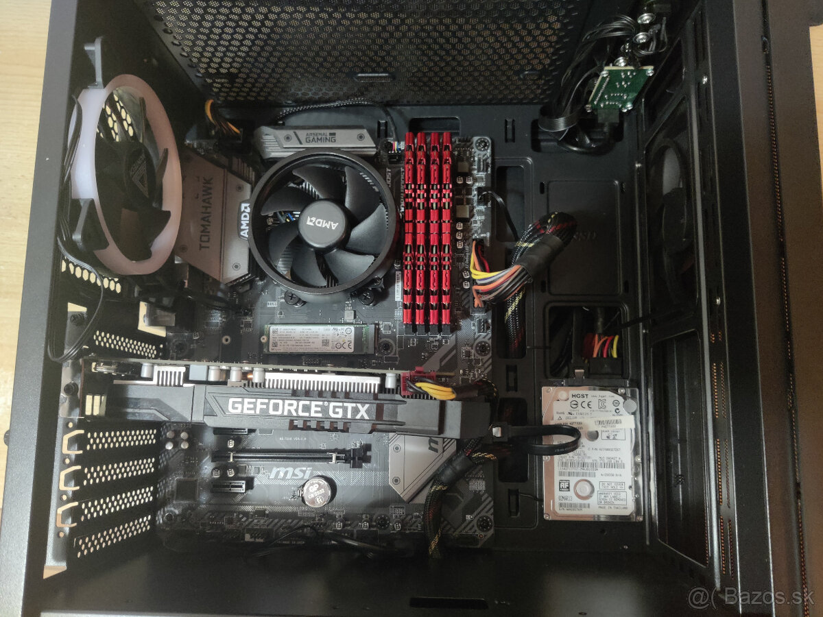 predám herné pc:ryzen 3300X ;gtx 1660 super;16gb ram;512 m.2 - 5