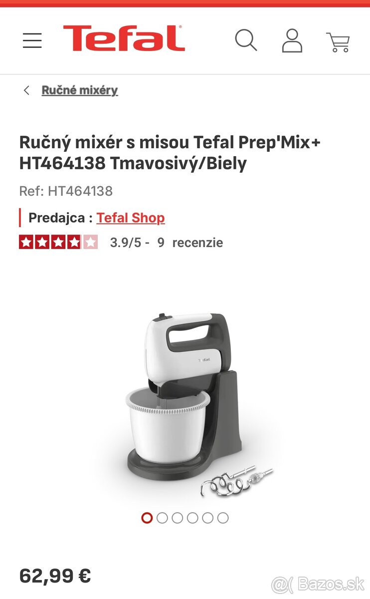 Novy mixér Tefal - 5