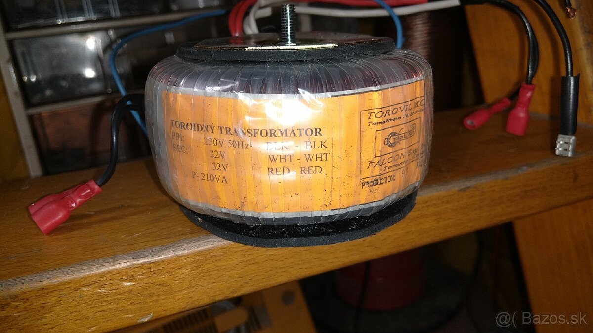 Audio a sieťový transformátor Mison, Tesla 100V/100W - 5