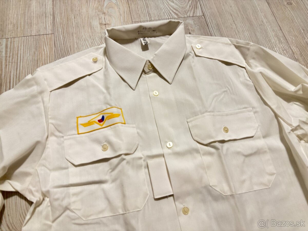 Bundokošeľa ČSĽA vz. 63, BIELA nová, originál - 5