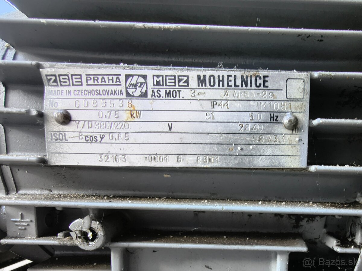 Elektromotor kompresor 0.75Kw - 5