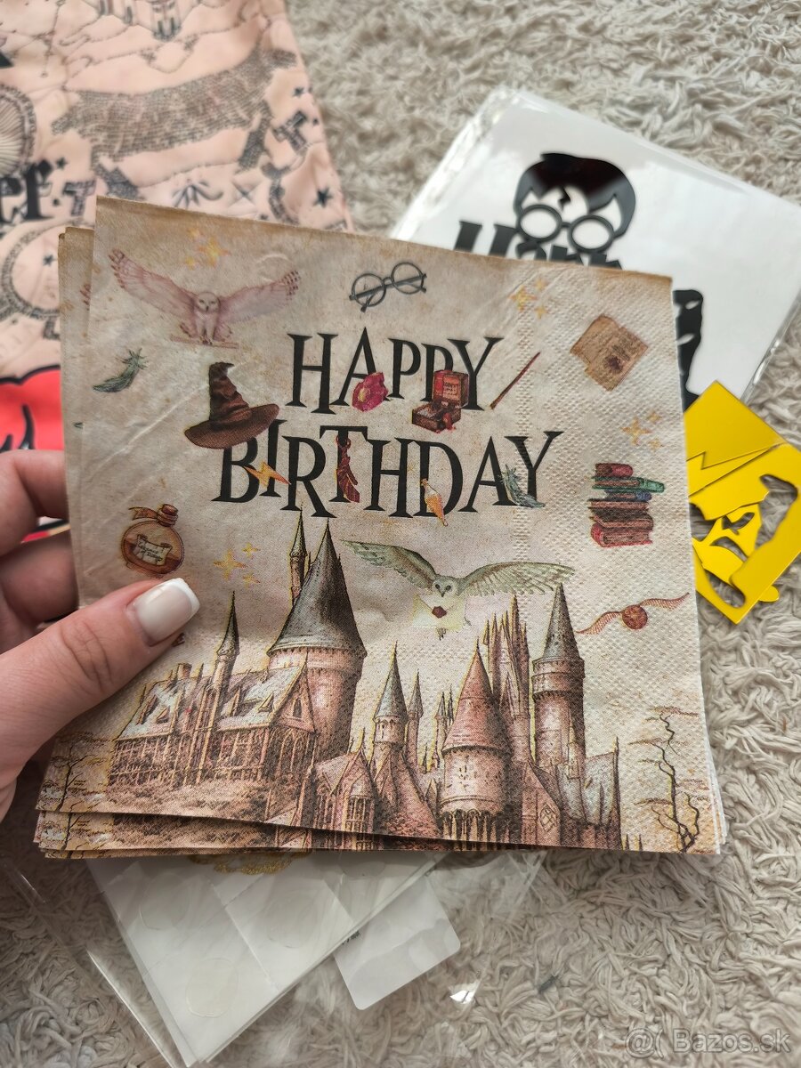 Oslava Harry Potter rekvizity party - 5