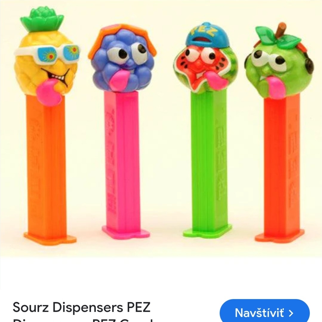 PEZ OBALY DISPENSER BONBONY BOX - 5