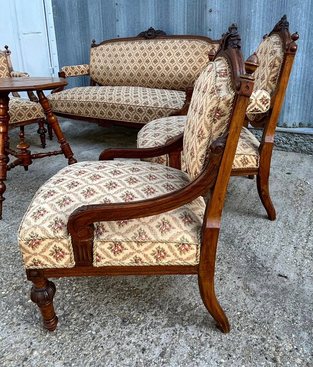 Starožitné Sedenie Altdeutsch - 5