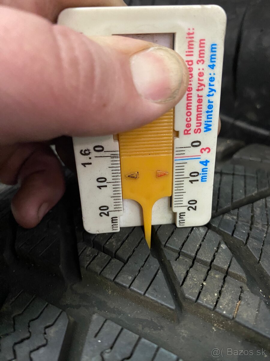 5x114,3 R16 6,5J ET50 Mazda + 215/60 R16 zimné - 5