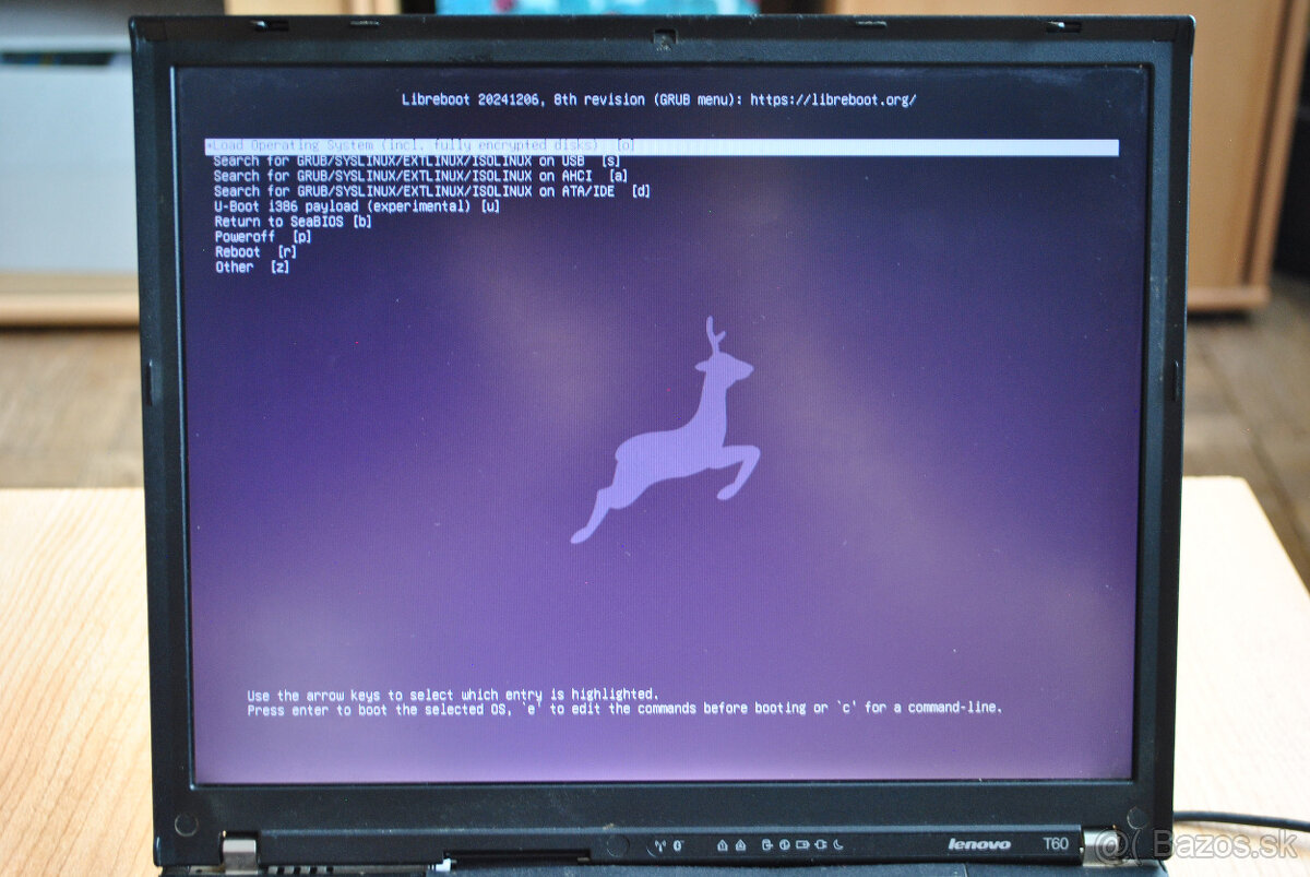 Libreboot - ThinkPad T60 - dobrý stav - 5