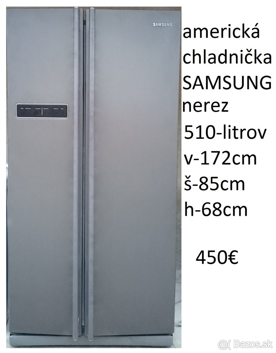 predám chladničku s mrazničkou-nerez aj bielu - 5