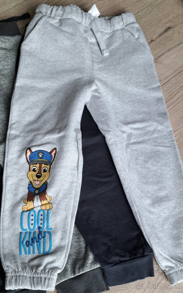 Chlapčenské tepláky veľ. 110 - 5