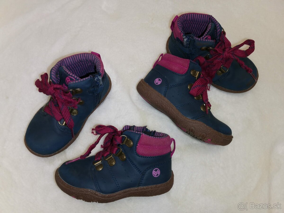 Topánky Bubblegummer č. 23 - 2 páry po dvojičkách - 5