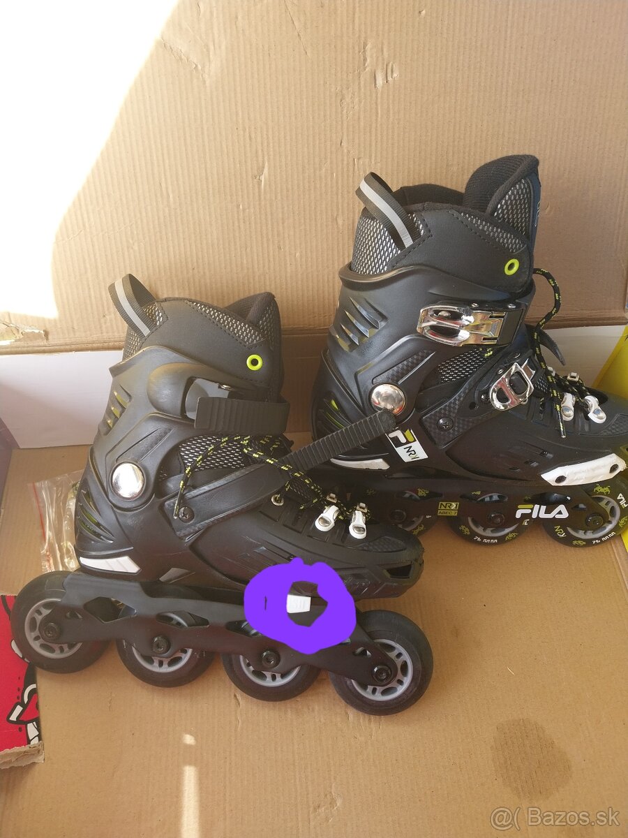 Predám kolieskové korčule 32-35 - 5