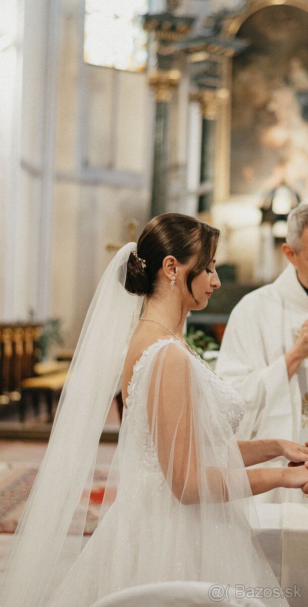 Svadobné šaty plus doplnky - 5