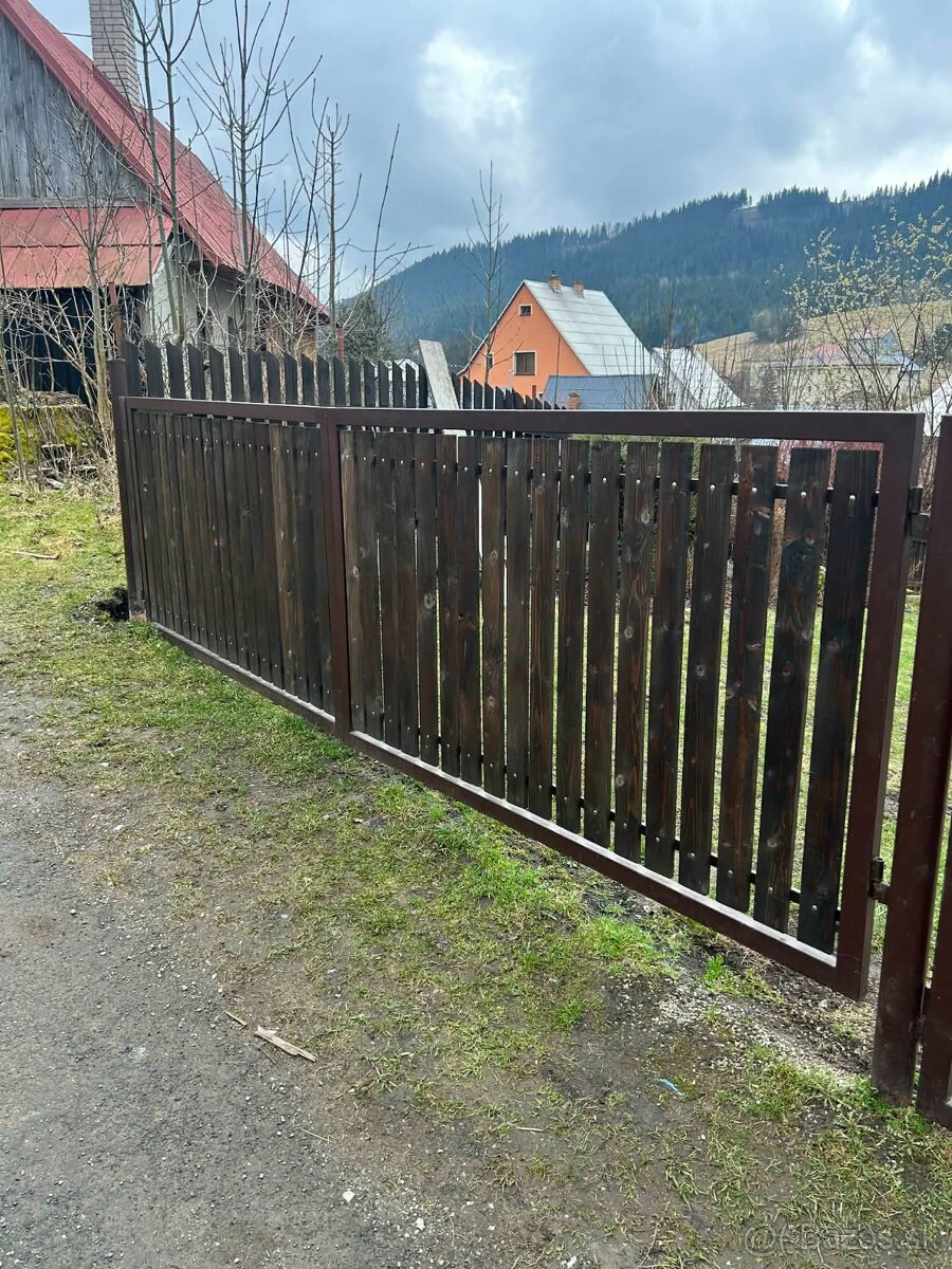 Predám dvojkridlovu bránu a bránku - 5