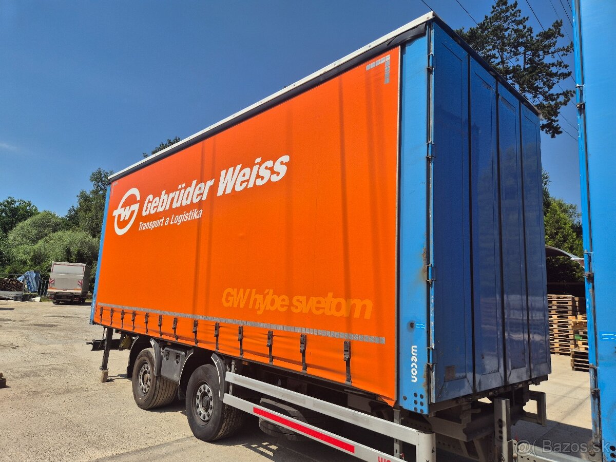 Veľkoobjemová tandemová súprava DAF XF 530 + WECON (Double D - 5